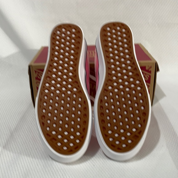 Vans women’s comfy Cush slip on with transparent old Skool hot pink size 6 - Picture 8 of 9